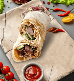 {{photo.Alt || photo.Description || 'Ики-бир из баранины в лаваше'}}